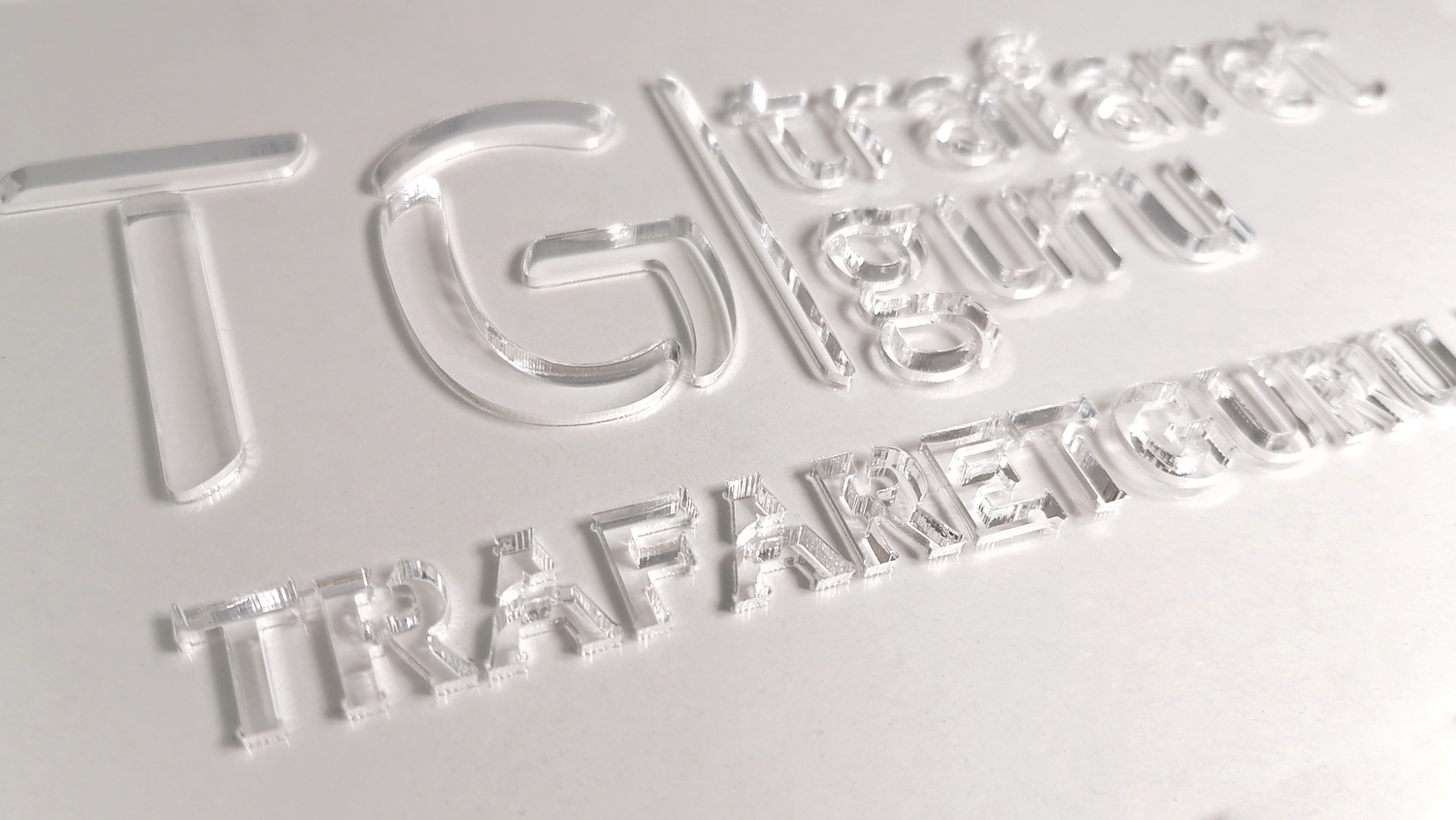 Пример трафарета из акрила Изготовление трафаретов любой сложности на заказ